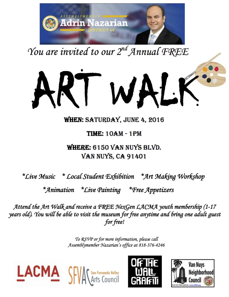 Art Walk Flyer 2016