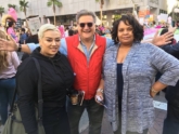 Quennpheena, State Senator Bob Hertzberg &amp; VNNC Outreach Chair at the Woman's March. It was nice to see everyone at the march.