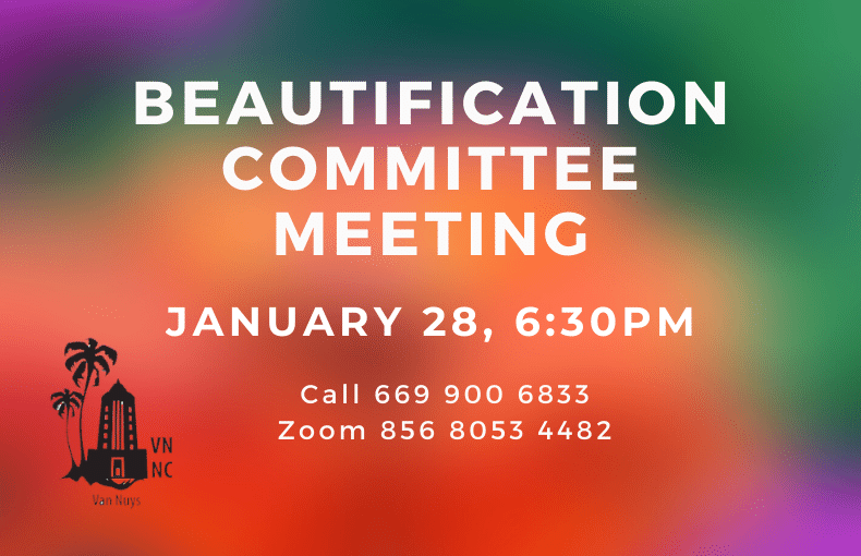 beautification Committee Meeting