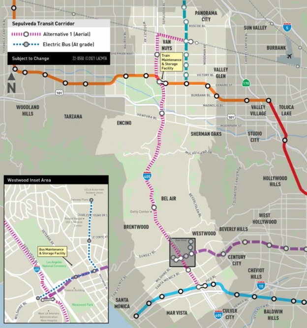 sepulveda transit corridor project map
