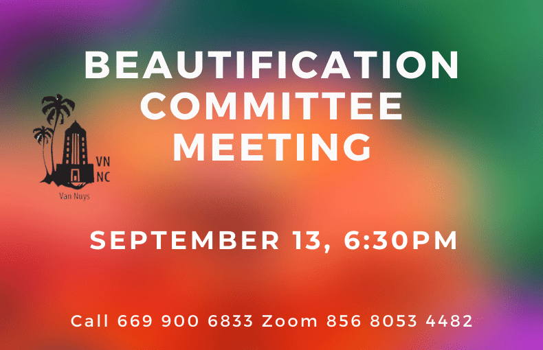 beautification Committee Meeting
