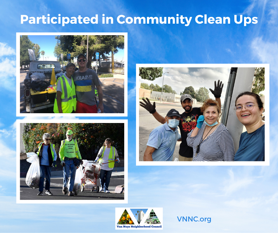 VNNC Participated in community clean ups-3 pictures