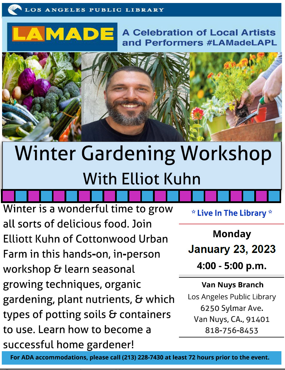 Winter Gardening Workshop at the Library