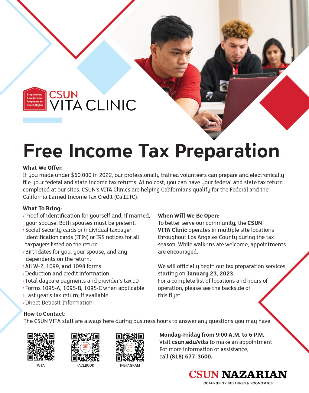 Free income tax prep