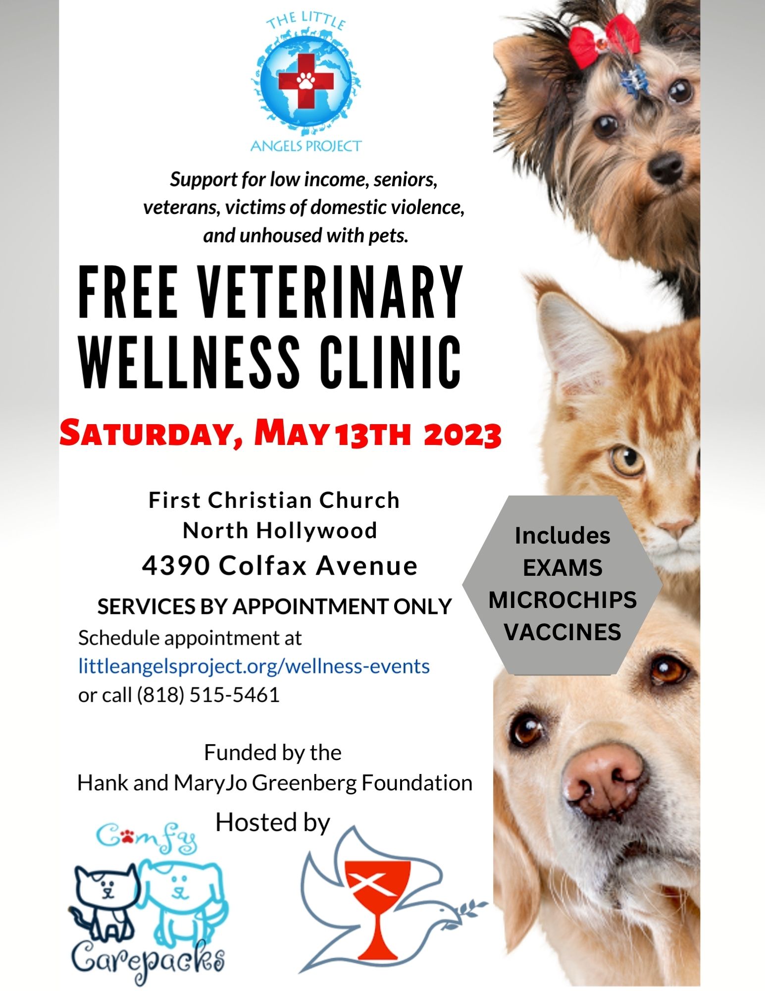 Free Veterinary Wellness Clinic