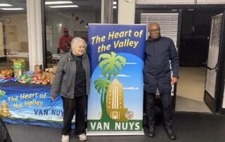 VNNC hosts refreshments for Van Nuys Homeless County volunteers