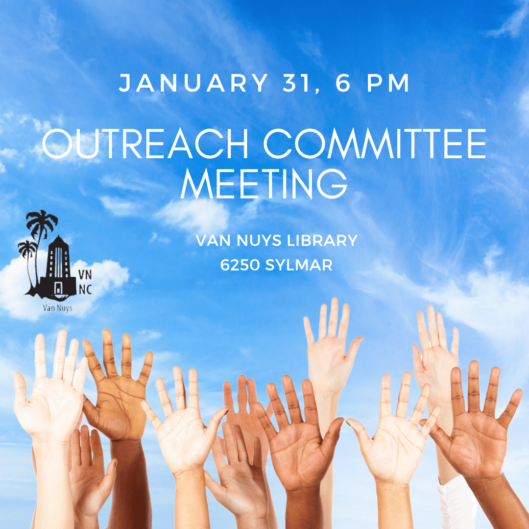 Outreach Committee Meeting invite