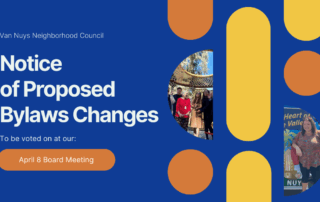 Notice of Proposed Bylaws Changes