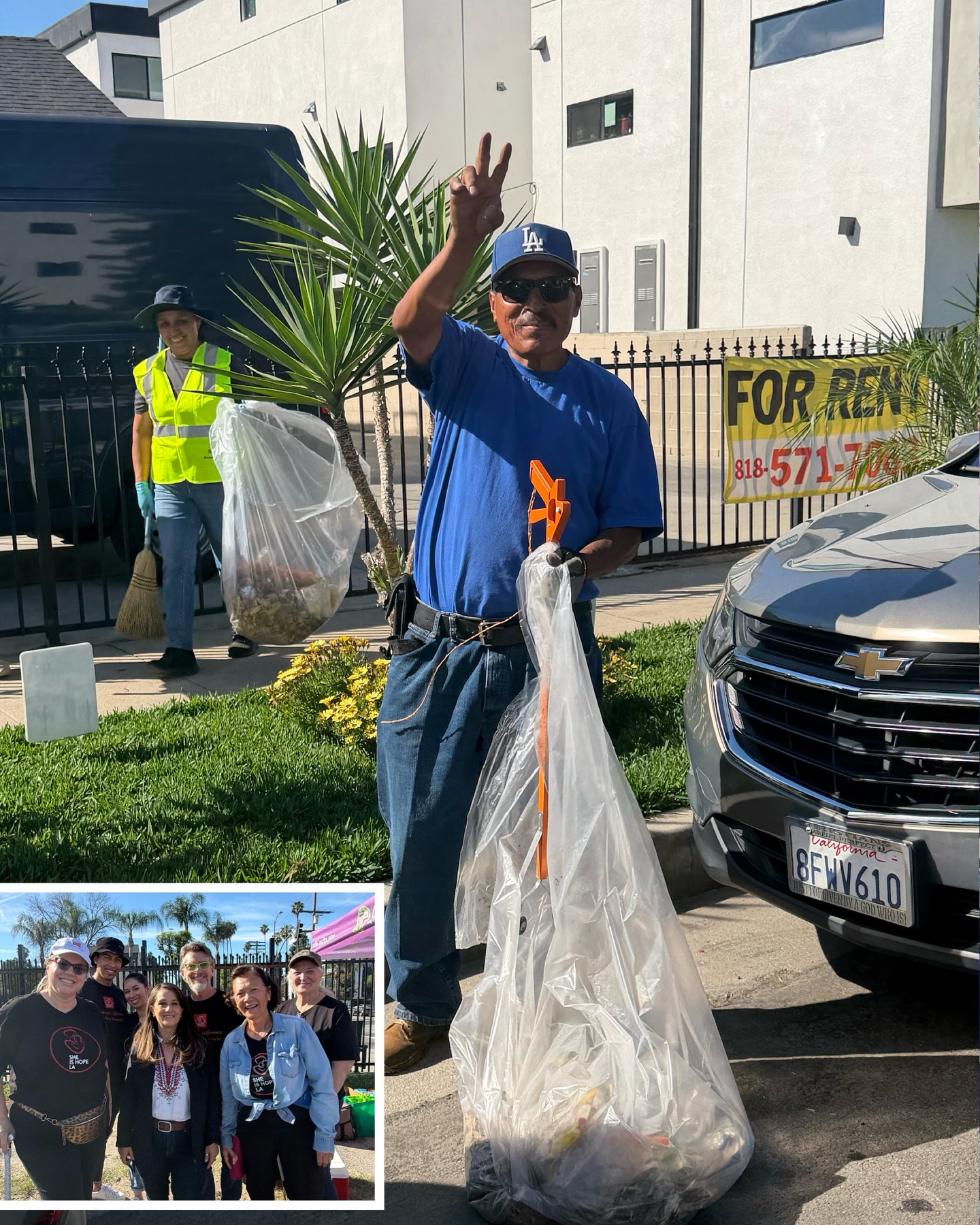 VN Clean Up March 2026 Man with trash bag