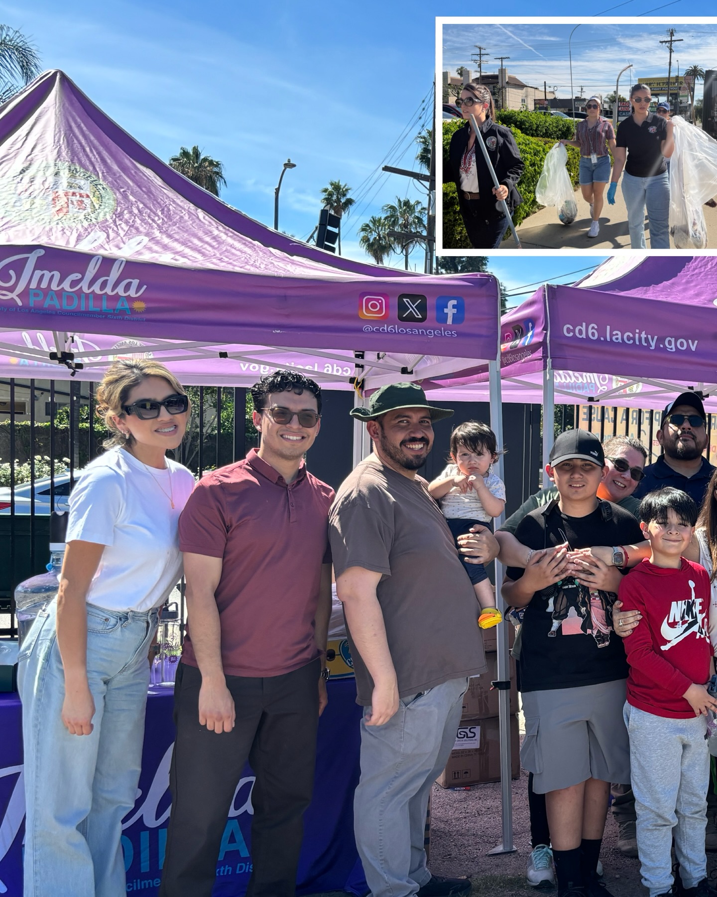 VN Clean Up March 2026 People at the Councilwoman's booth