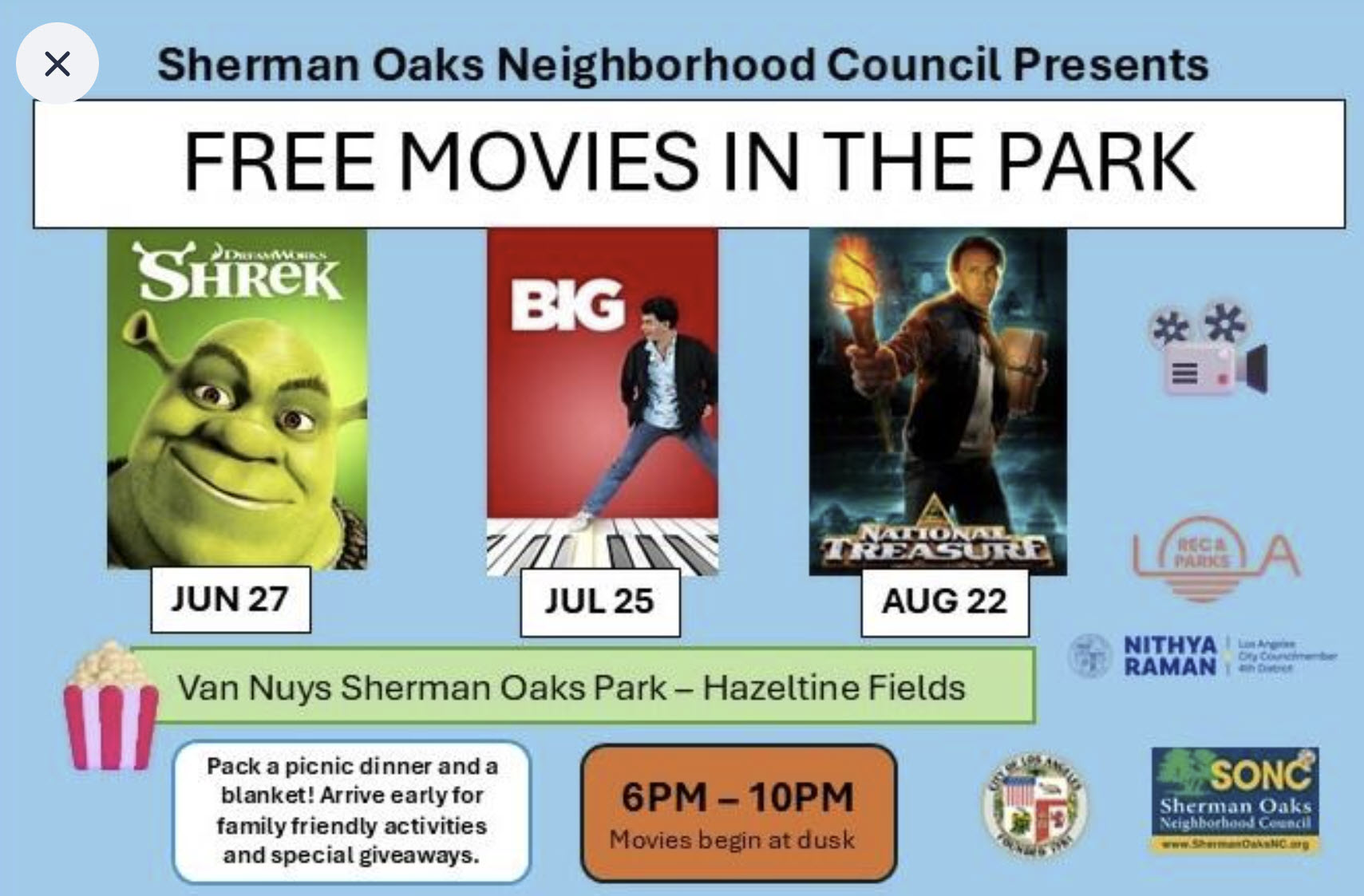 Movie in the park