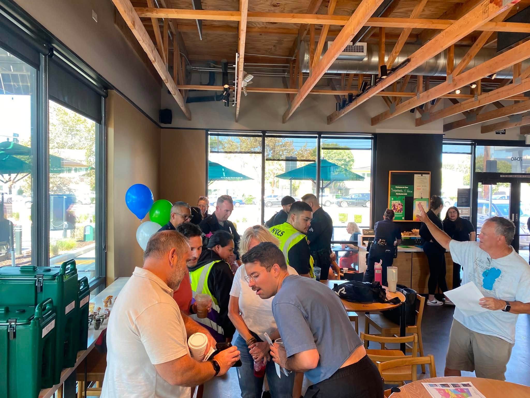 Coffee with a cop