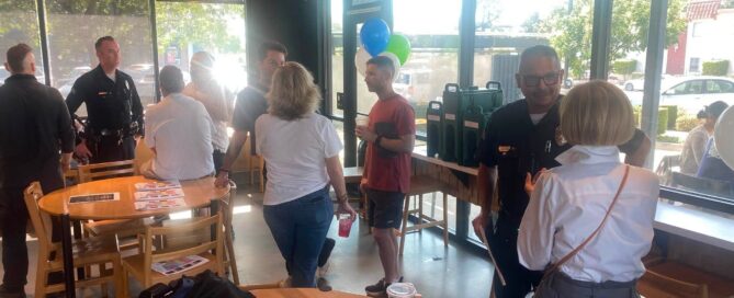 Coffee with a cop