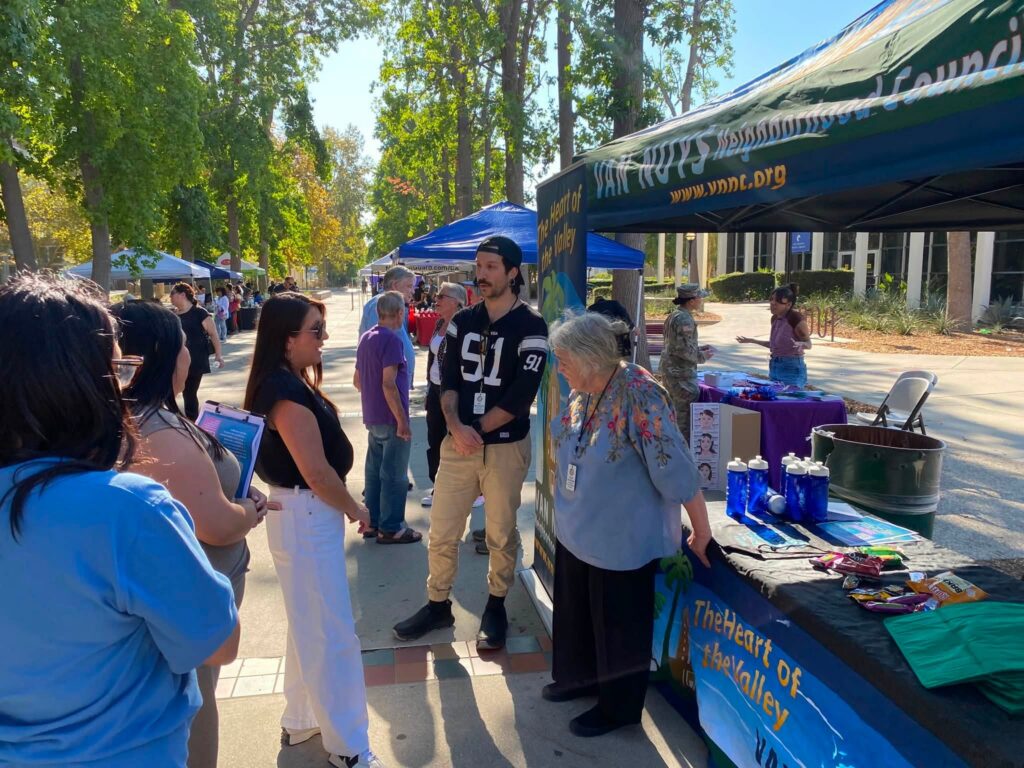 VNNC table at national Night Out